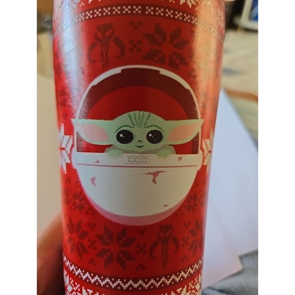TERVIS Star Wars Christmas Sweater Baby Yoda Grogu Stainless Steel Tumbler NEW - Picture 6 of 13